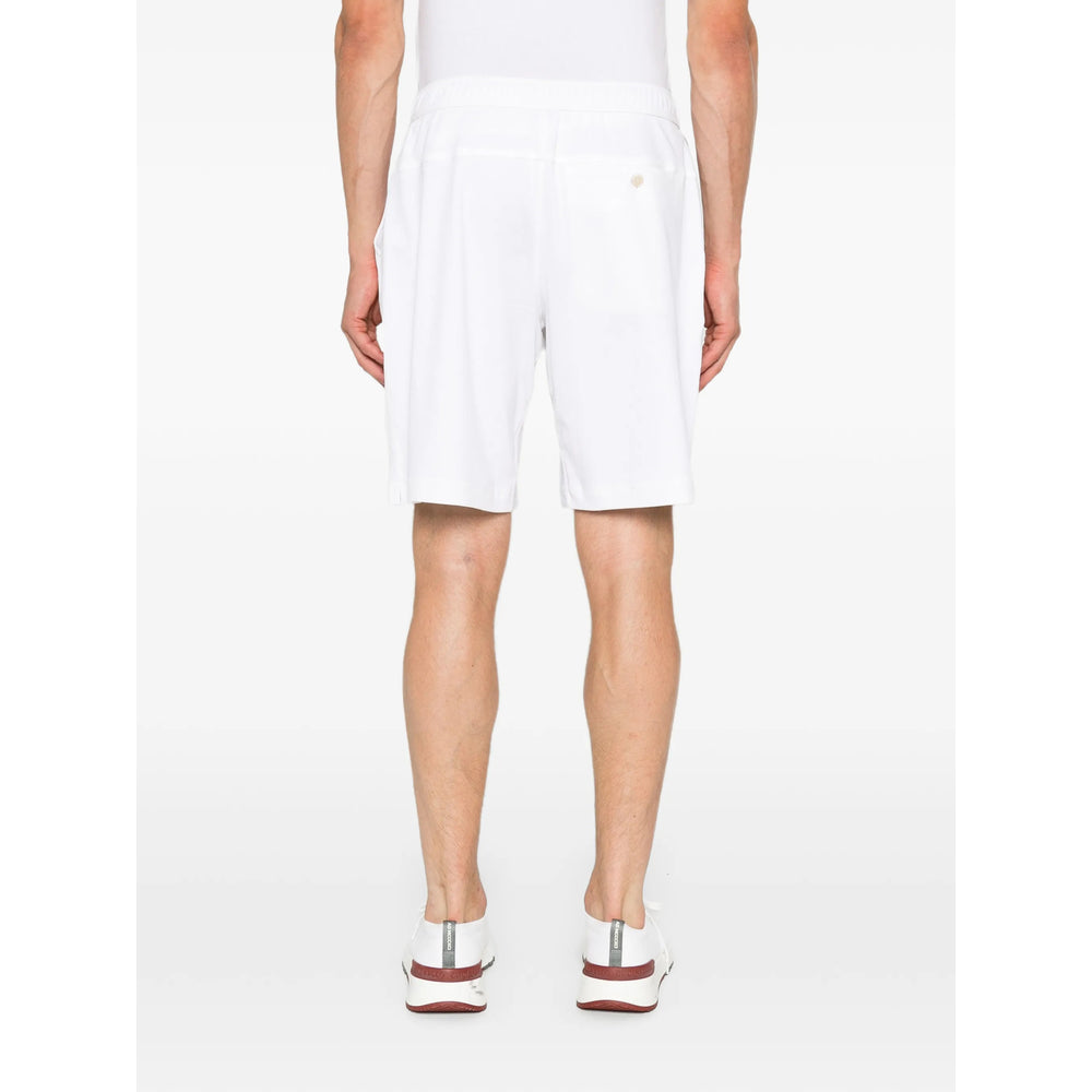 Brunello Cucinelli White Shorts - Track & Running Shorts Men BRUNELLO CUCINELLI