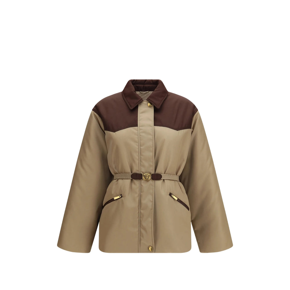 Versace Neutrals Jackets Women VERSACE