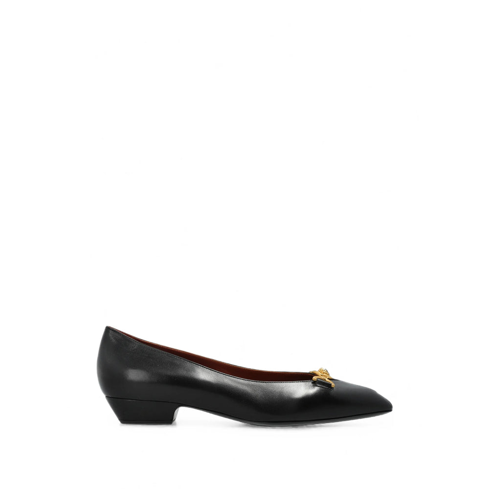 Versace Black Ballet Flats Women VERSACE