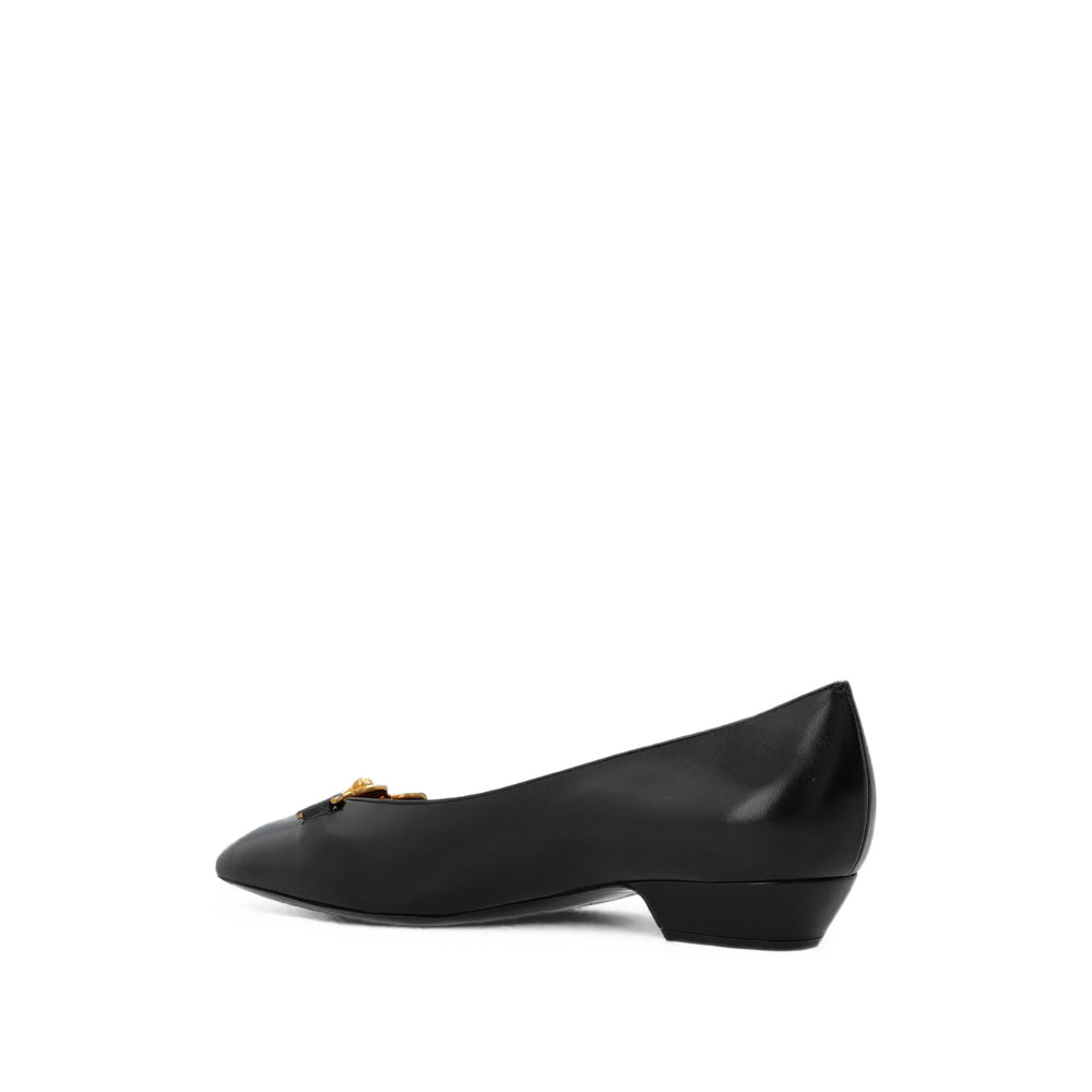 Versace Black Ballet Flats Women VERSACE