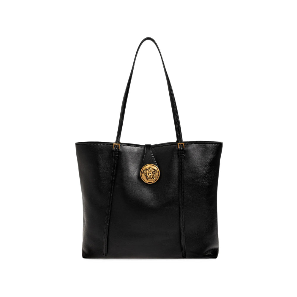 Versace Black Tote Bags Women VERSACE
