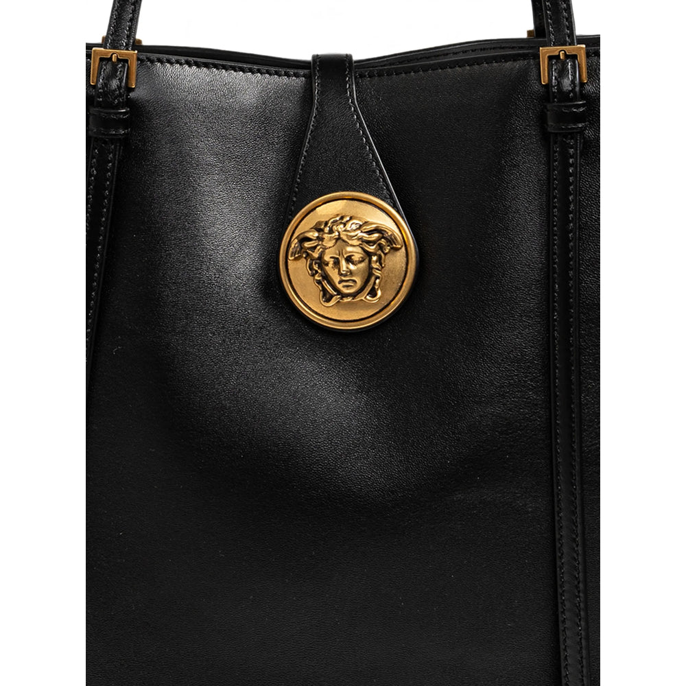 Versace Black Tote Bags Women VERSACE