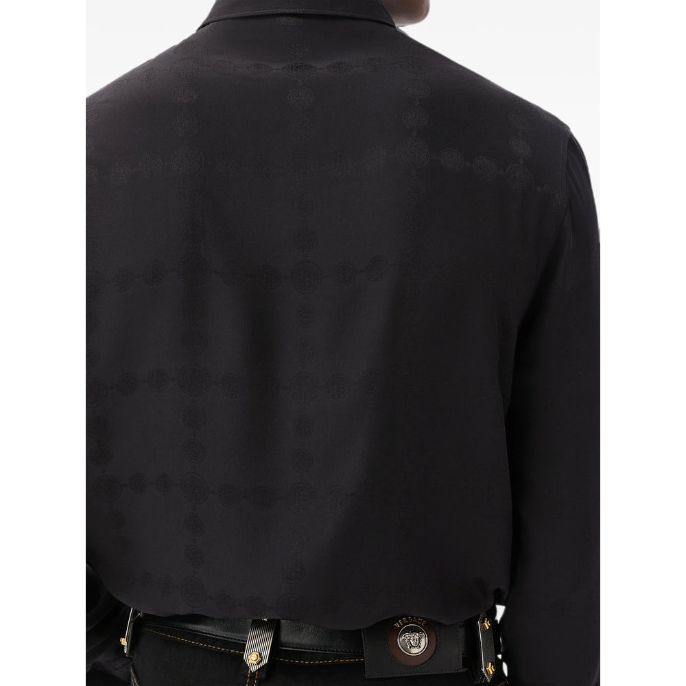 Versace Black Shirts Men VERSACE