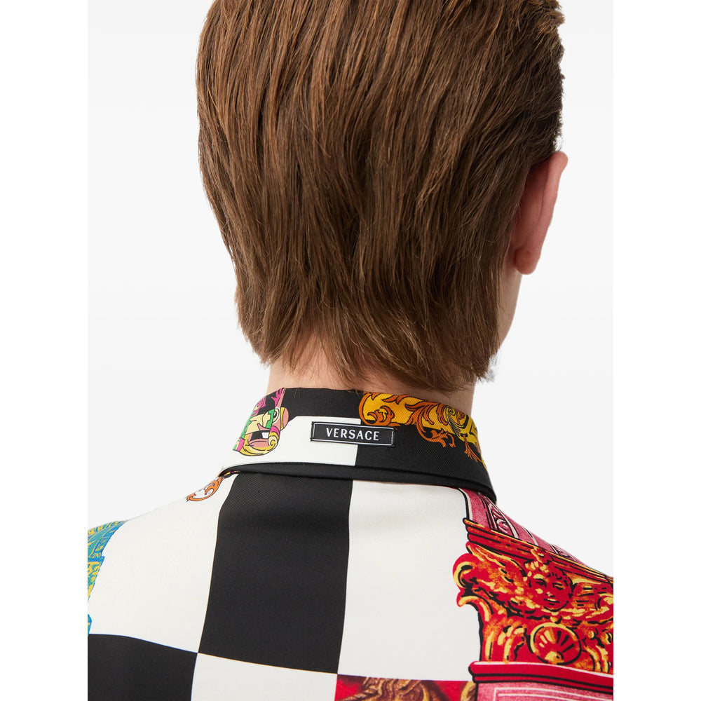 Versace Black Shirts Men VERSACE