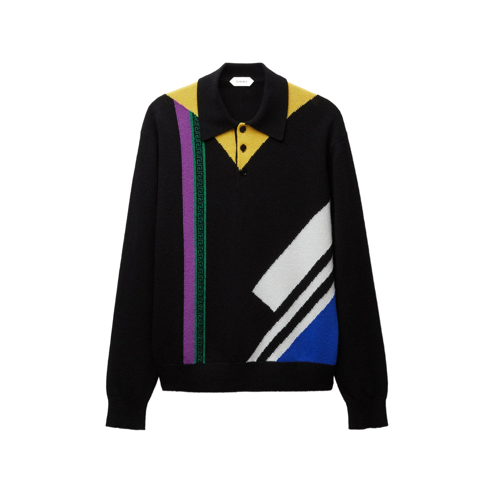 Versace Black Sweaters & Knitwear - Jumpers Men VERSACE