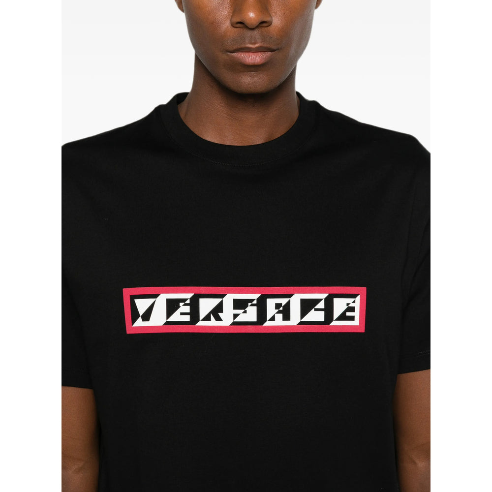 Versace Black T-Shirts & Vests - T-Shirts Men VERSACE