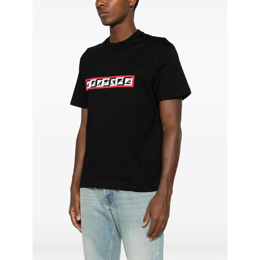 Versace Black T-Shirts & Vests - T-Shirts Men VERSACE