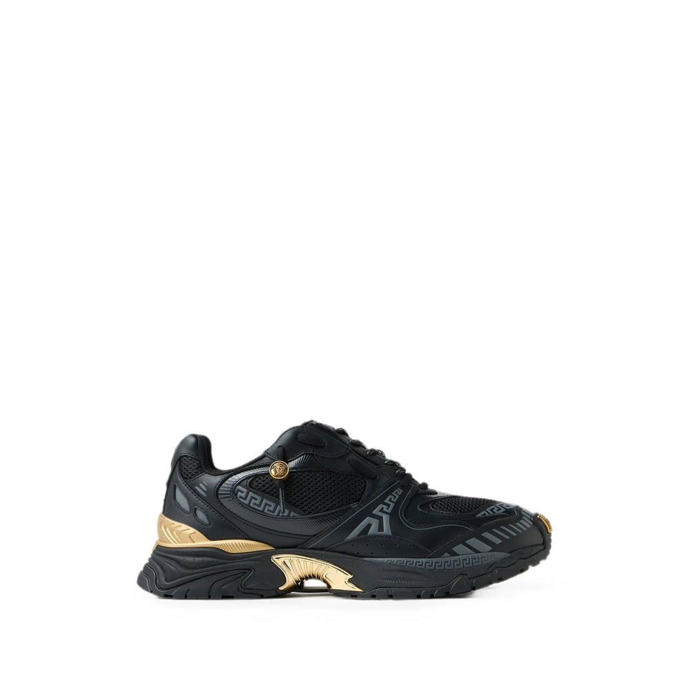 Versace Black Trainers Men VERSACE