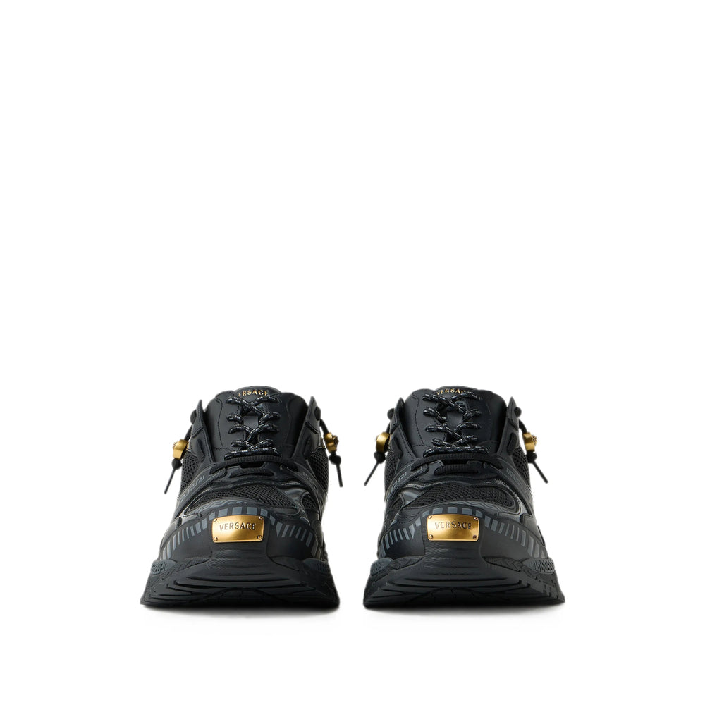 Versace Black Trainers Men VERSACE