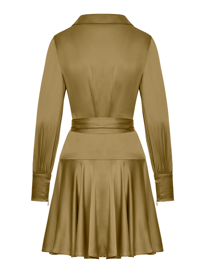 Zimmermann Women Silk Wrap Mini Dress ZIMMERMANN