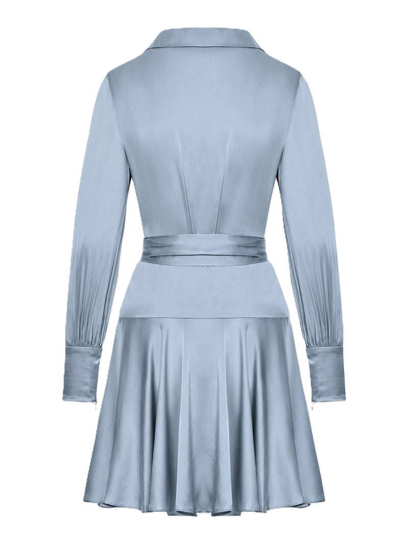 Zimmermann Women Silk Wrap Mini Dress ZIMMERMANN