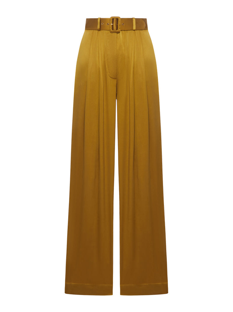 Zimmermann Women Wide Leg Seta Pantaloni ZIMMERMANN