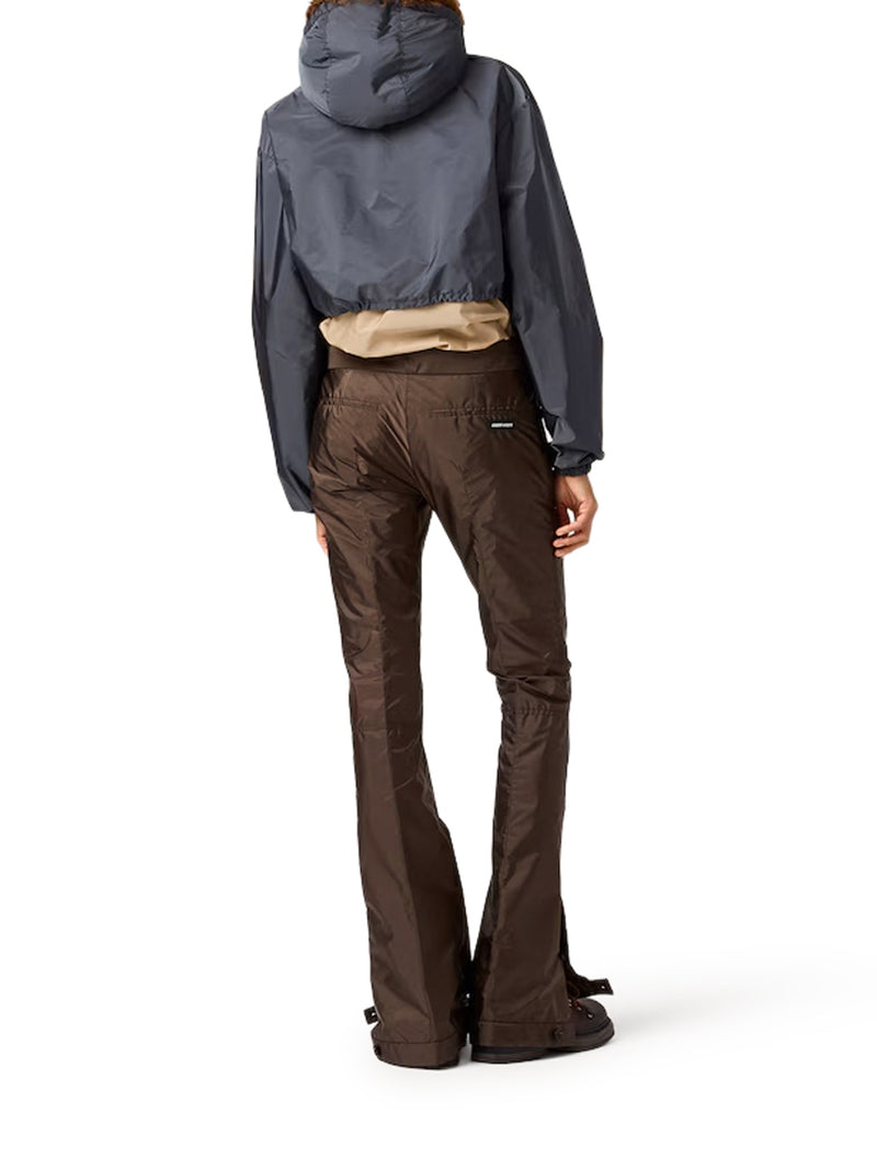 Miu Miu Women Technical Fabric Trousers MIU MIU