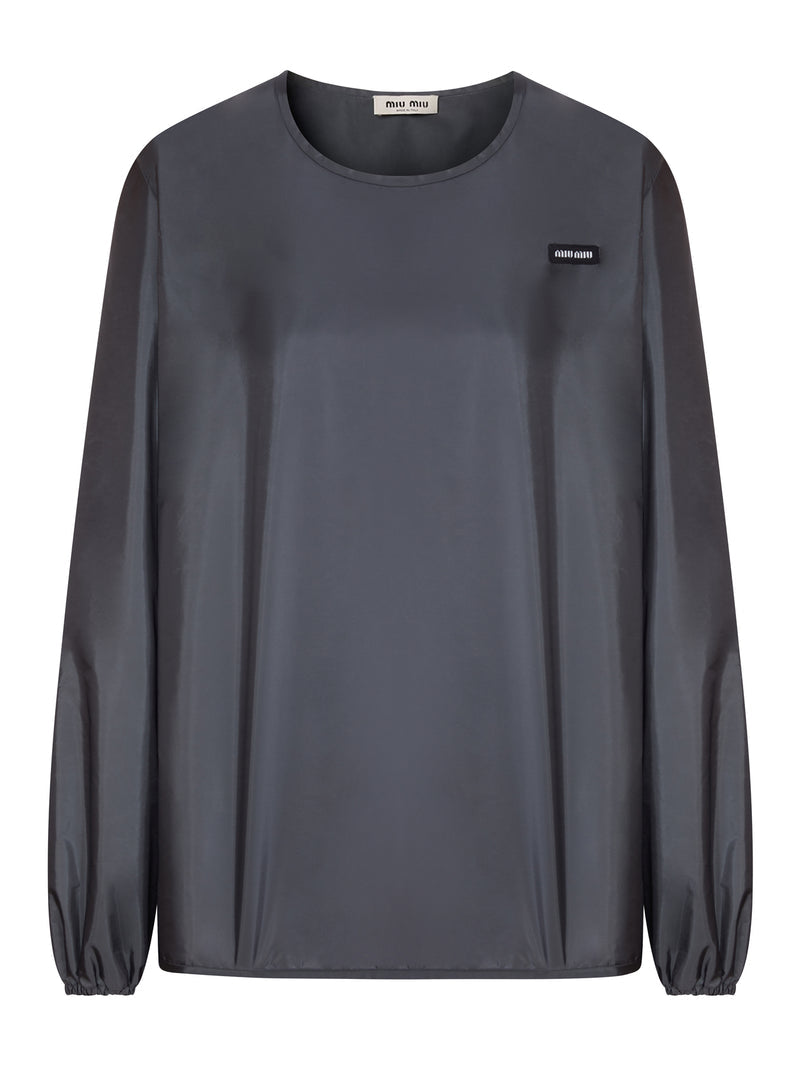 Miu Miu Women Technical Fabric Top MIU MIU