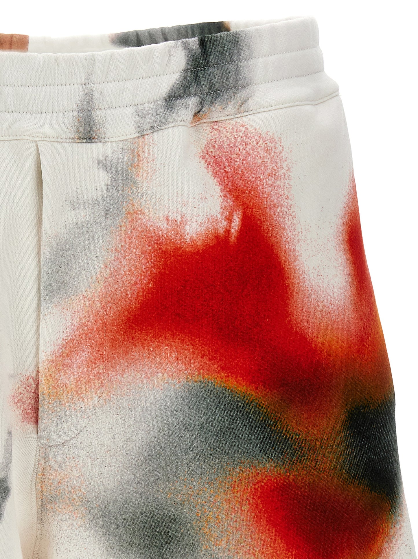 Mcqueen Men 'Obscured Flower' Bermuda Shorts ALEXANDER MCQUEEN