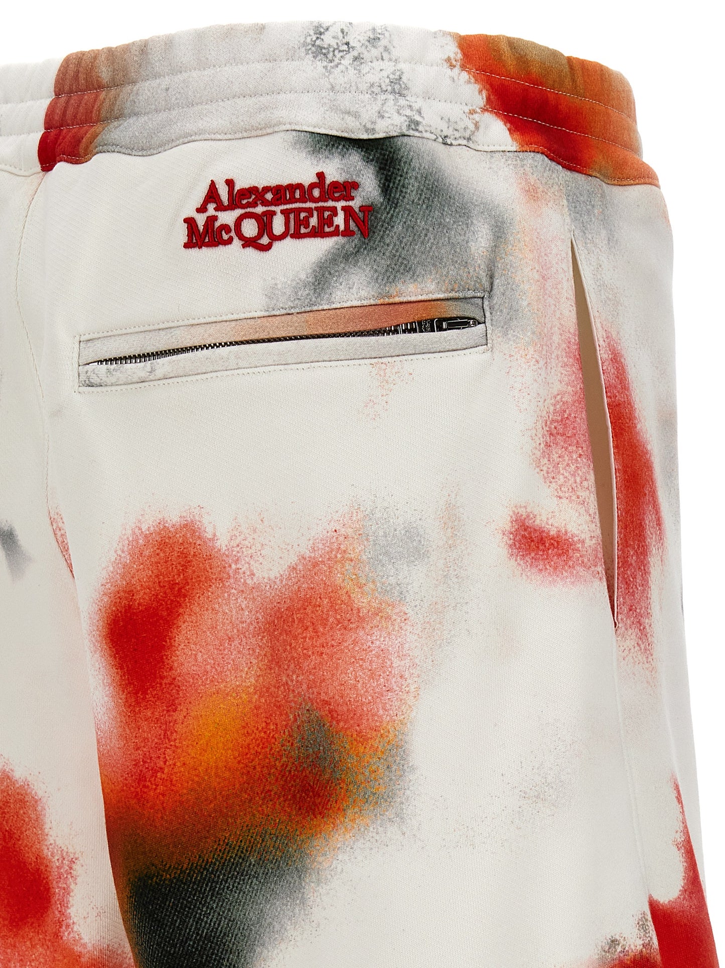 Mcqueen Men 'Obscured Flower' Bermuda Shorts ALEXANDER MCQUEEN