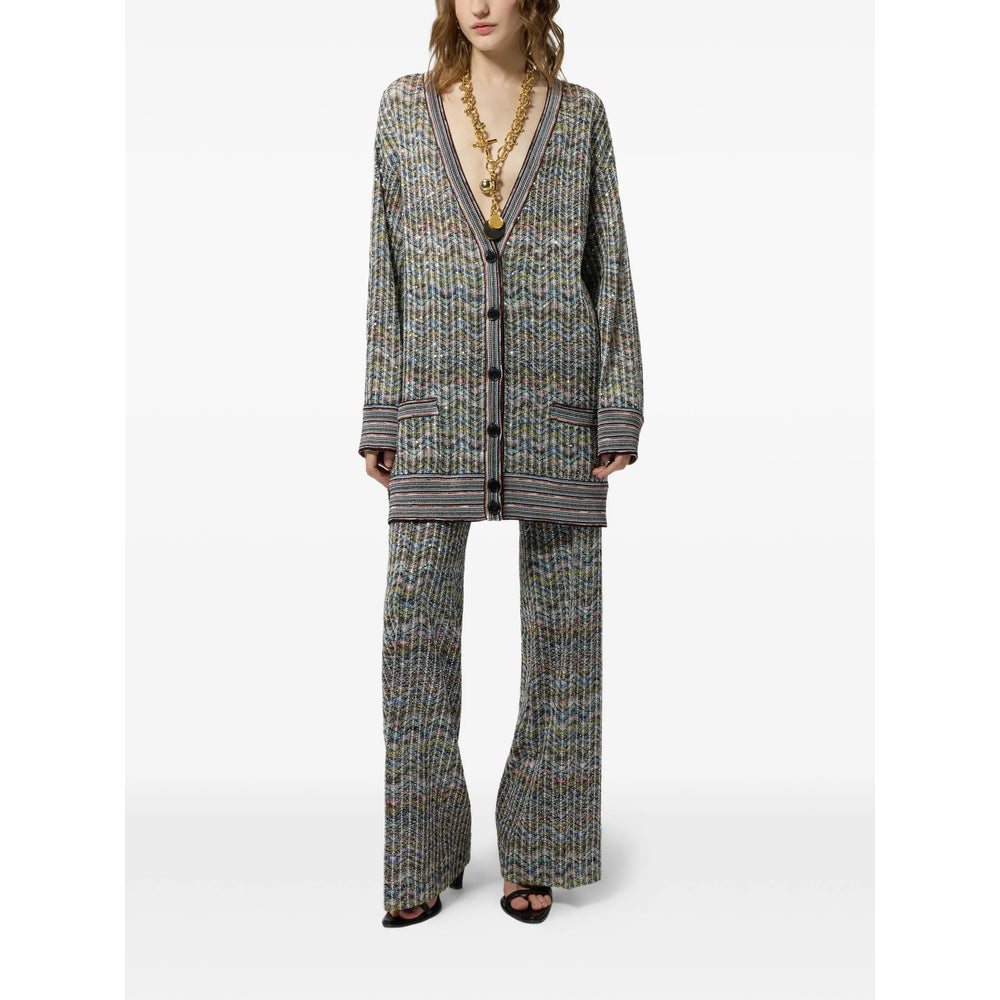 Missoni Green Knitwear - Cardigans Women MISSONI