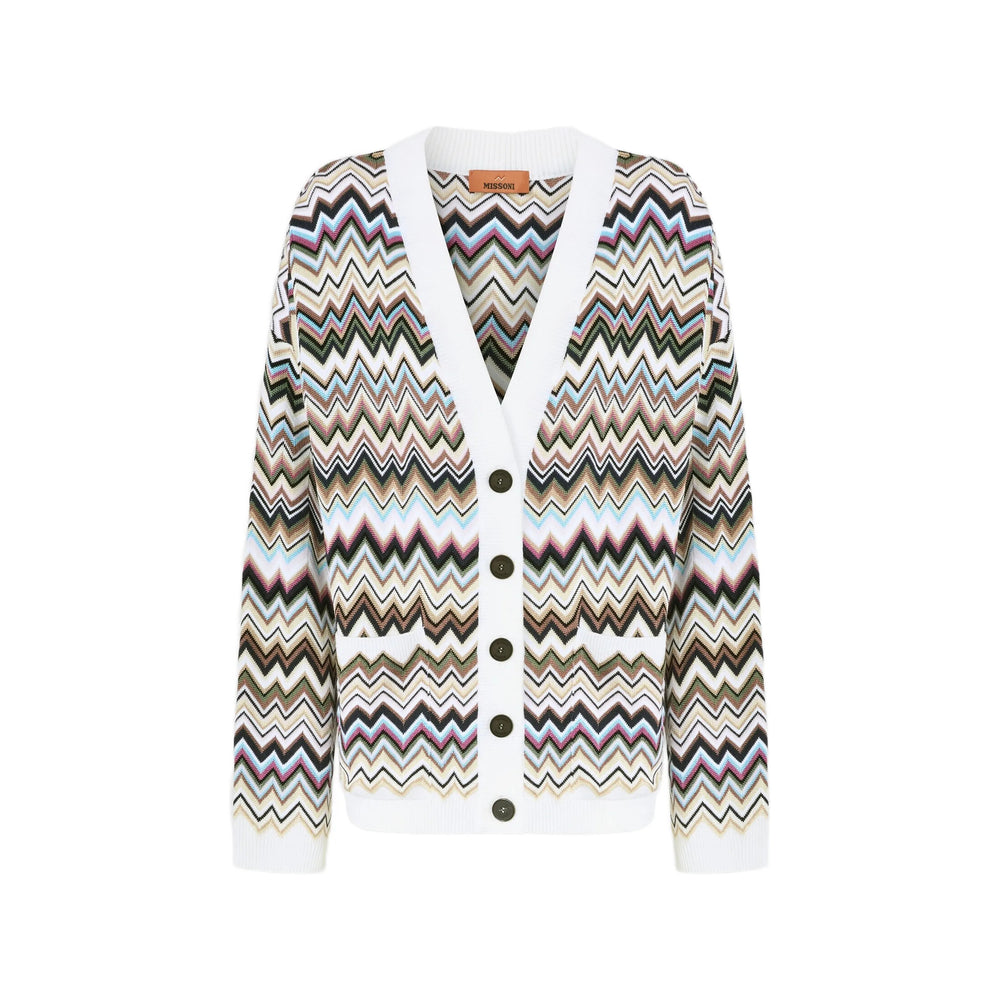 Missoni White Knitwear - Cardigans Women MISSONI