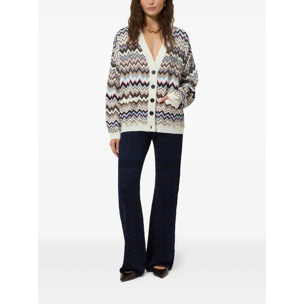 Missoni White Knitwear - Cardigans Women MISSONI
