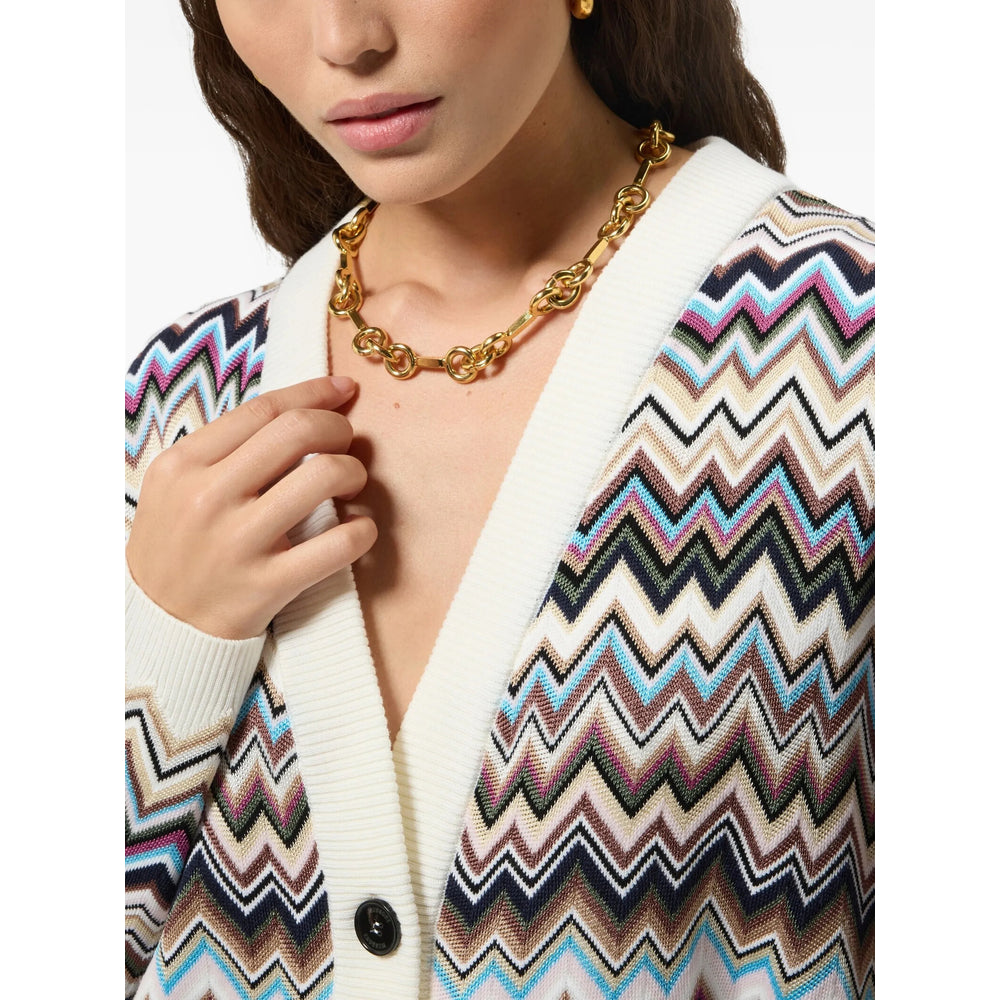 Missoni White Knitwear - Cardigans Women MISSONI