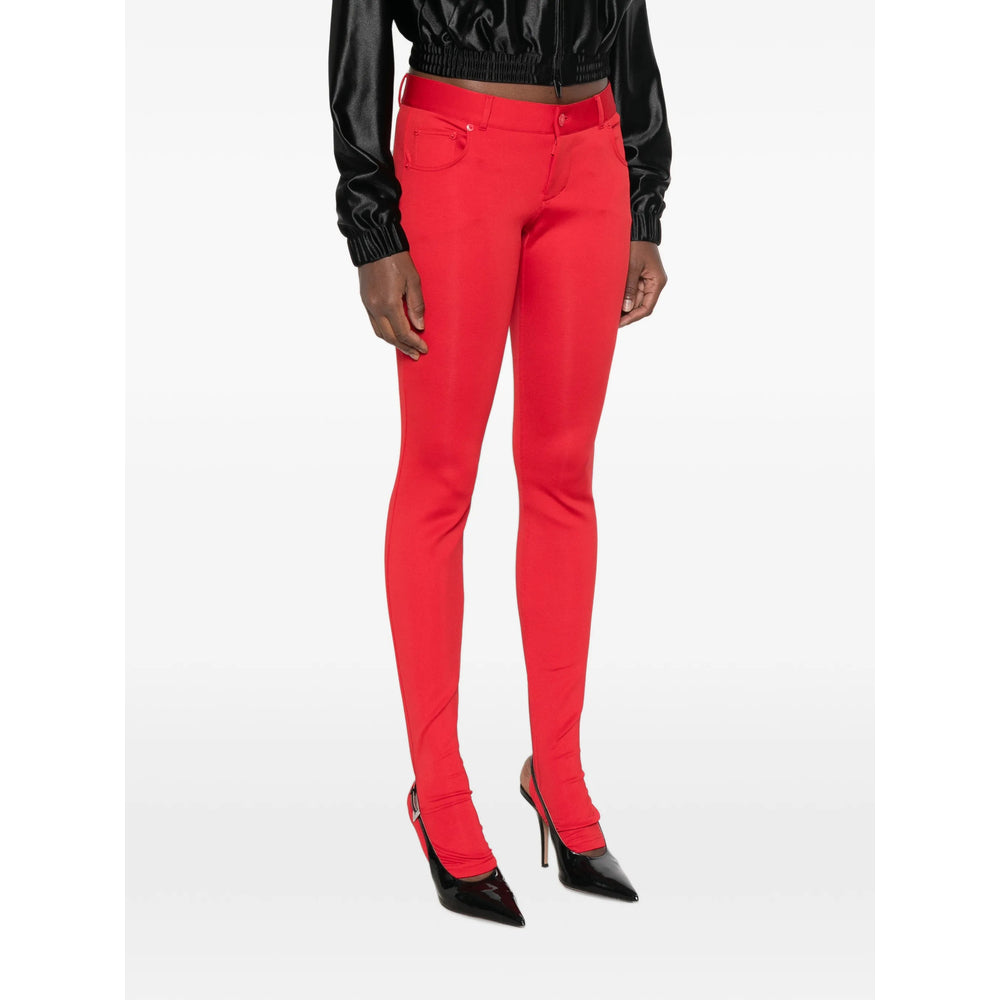 Gucci Red Trousers - Leggings Women GUCCI