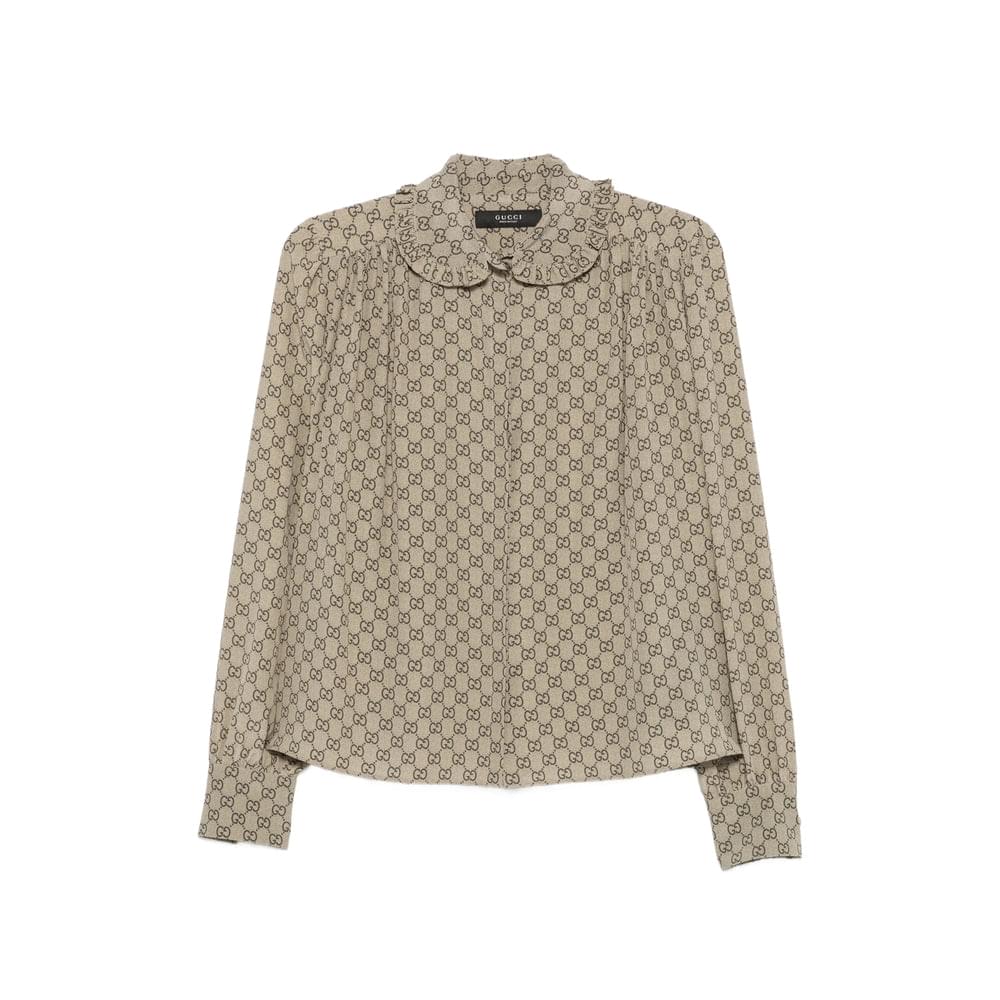 Gucci Neutrals Tops - Shirts Women GUCCI