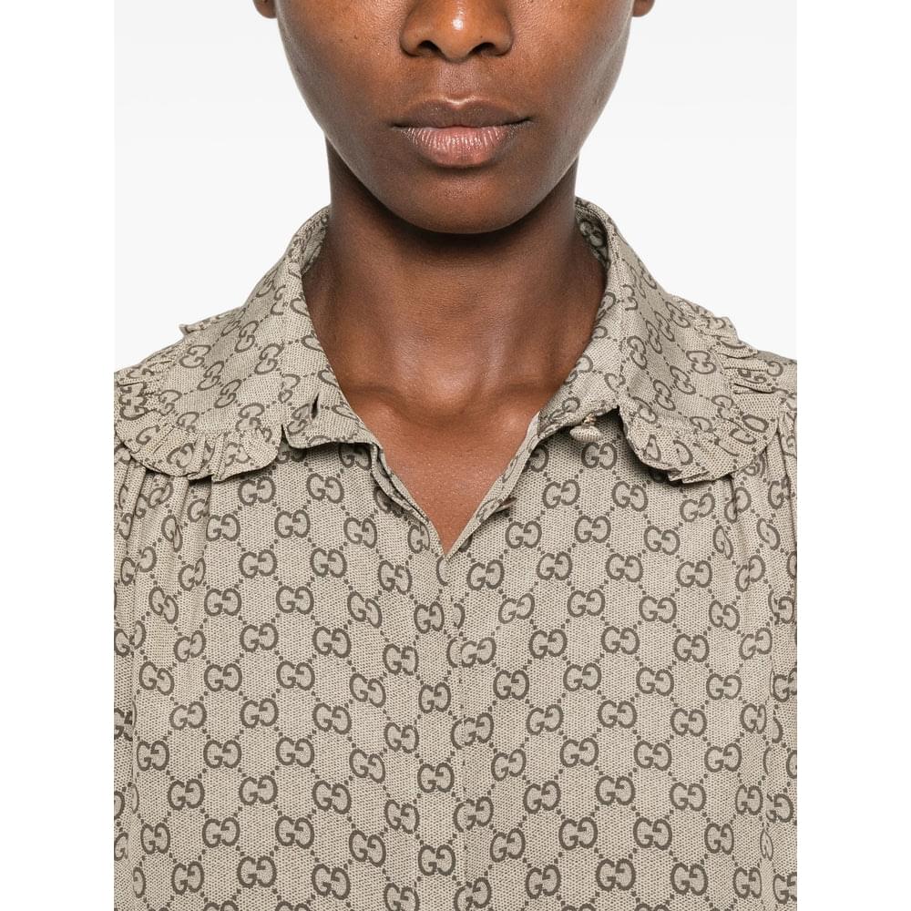 Gucci Neutrals Tops - Shirts Women GUCCI