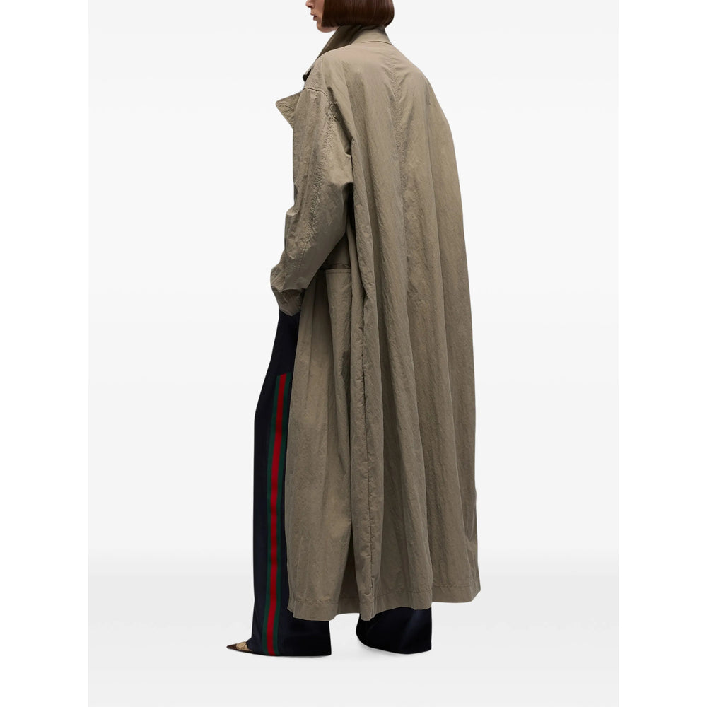 Gucci Neutrals Coats - Trench & Raincoats Women GUCCI