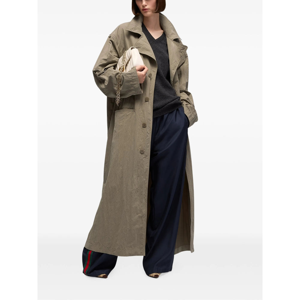 Gucci Neutrals Coats - Trench & Raincoats Women GUCCI
