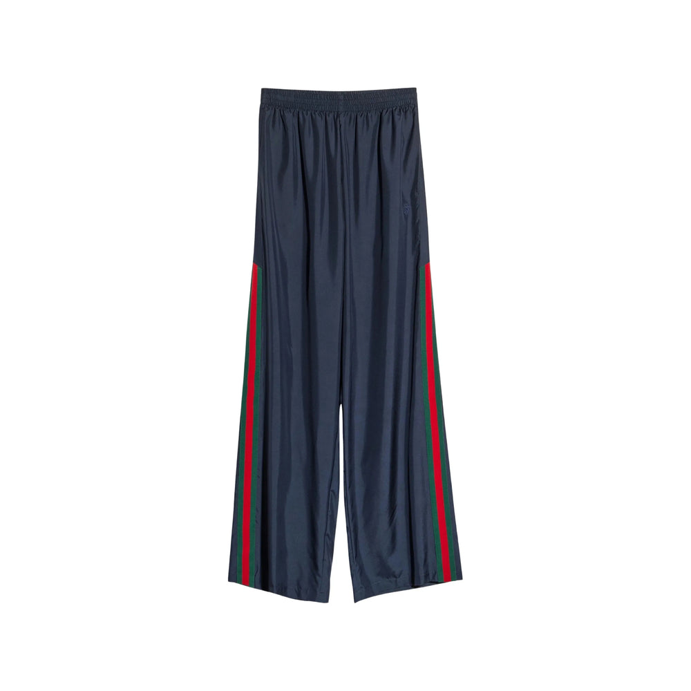 Gucci Blue Trousers - Palazzo Pants Women GUCCI