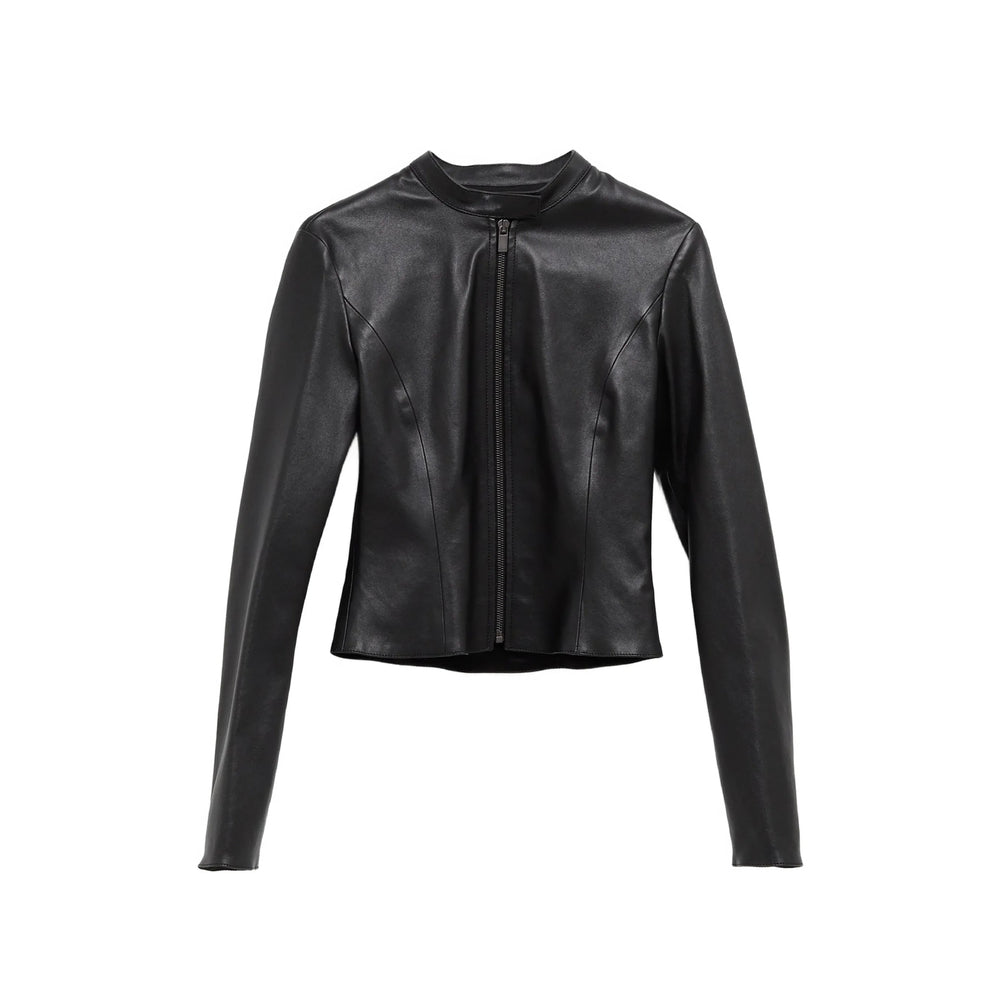 Gucci Black Jackets - Leather Jackets Women GUCCI