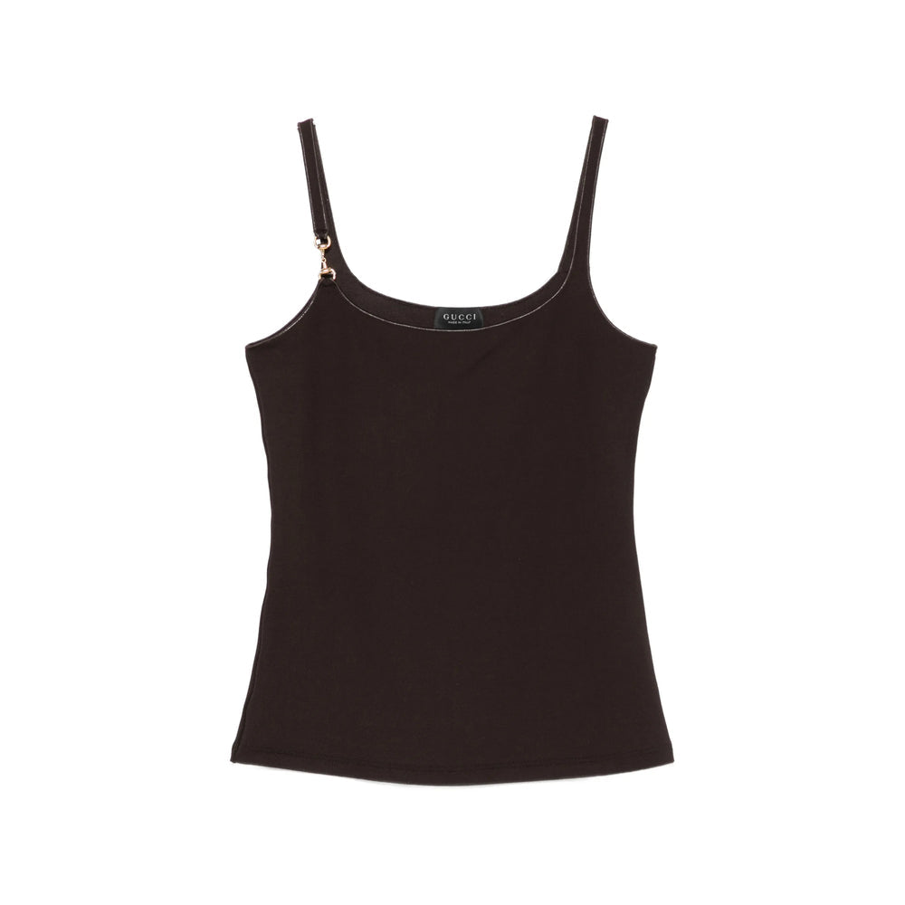 Gucci Brown Tops - Vests & Tank Tops Women Women GUCCI