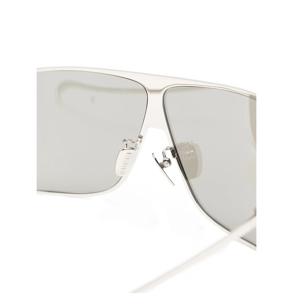 Gucci Silver Sunglasses Men GUCCI