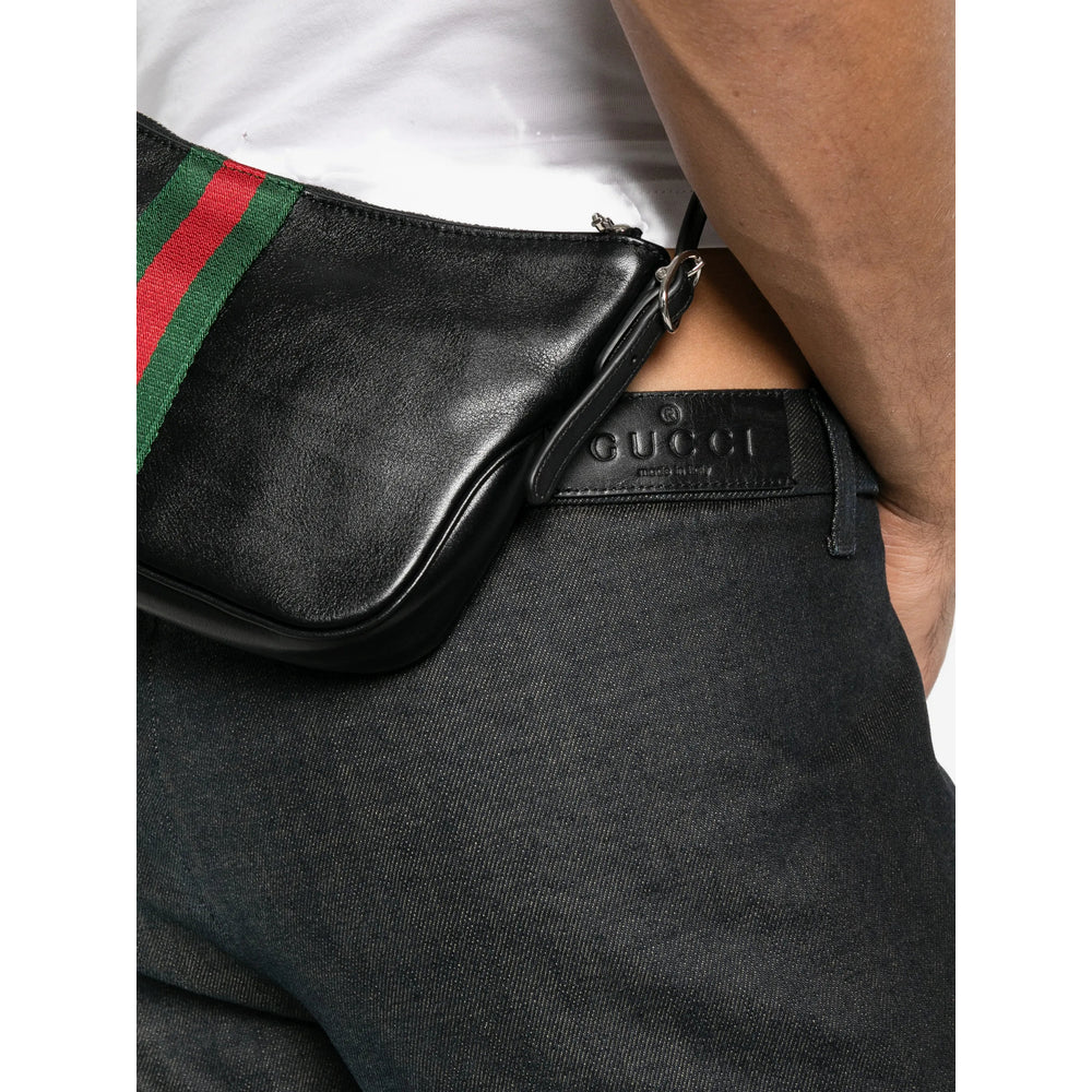 Gucci Black Denim - Regular & Straight-Leg Jeans Men GUCCI