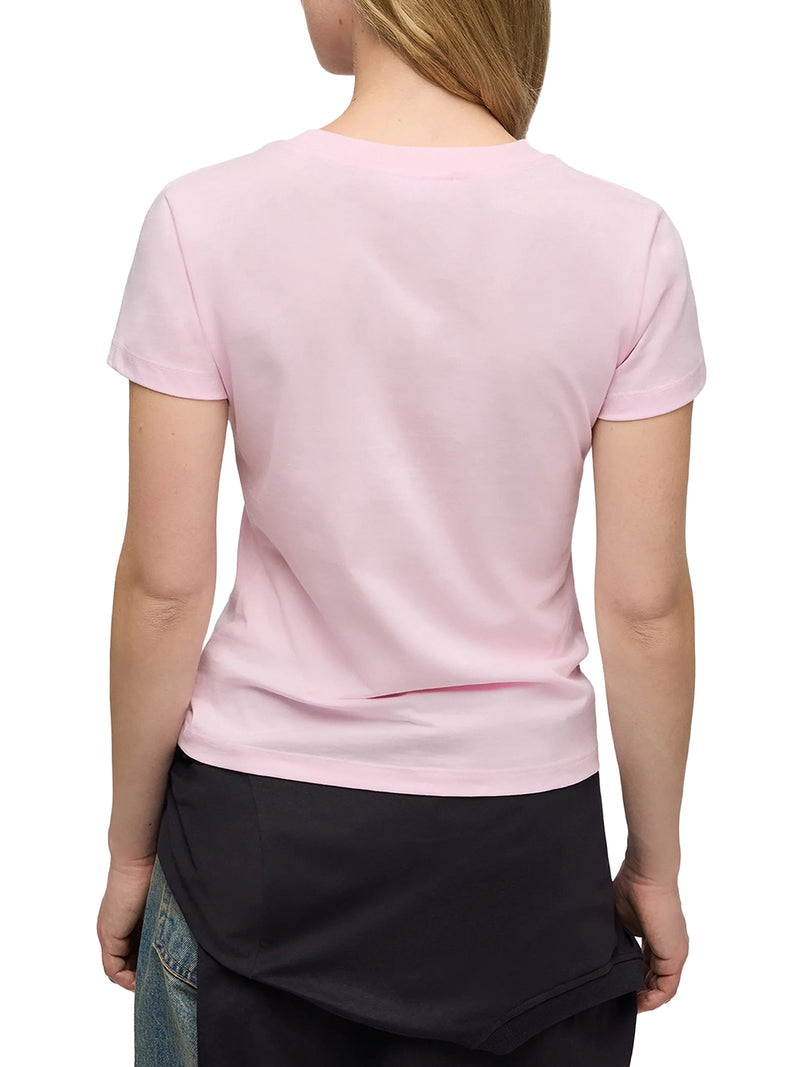Ganni Women Printed Slim-Fit T-Shirt GANNI