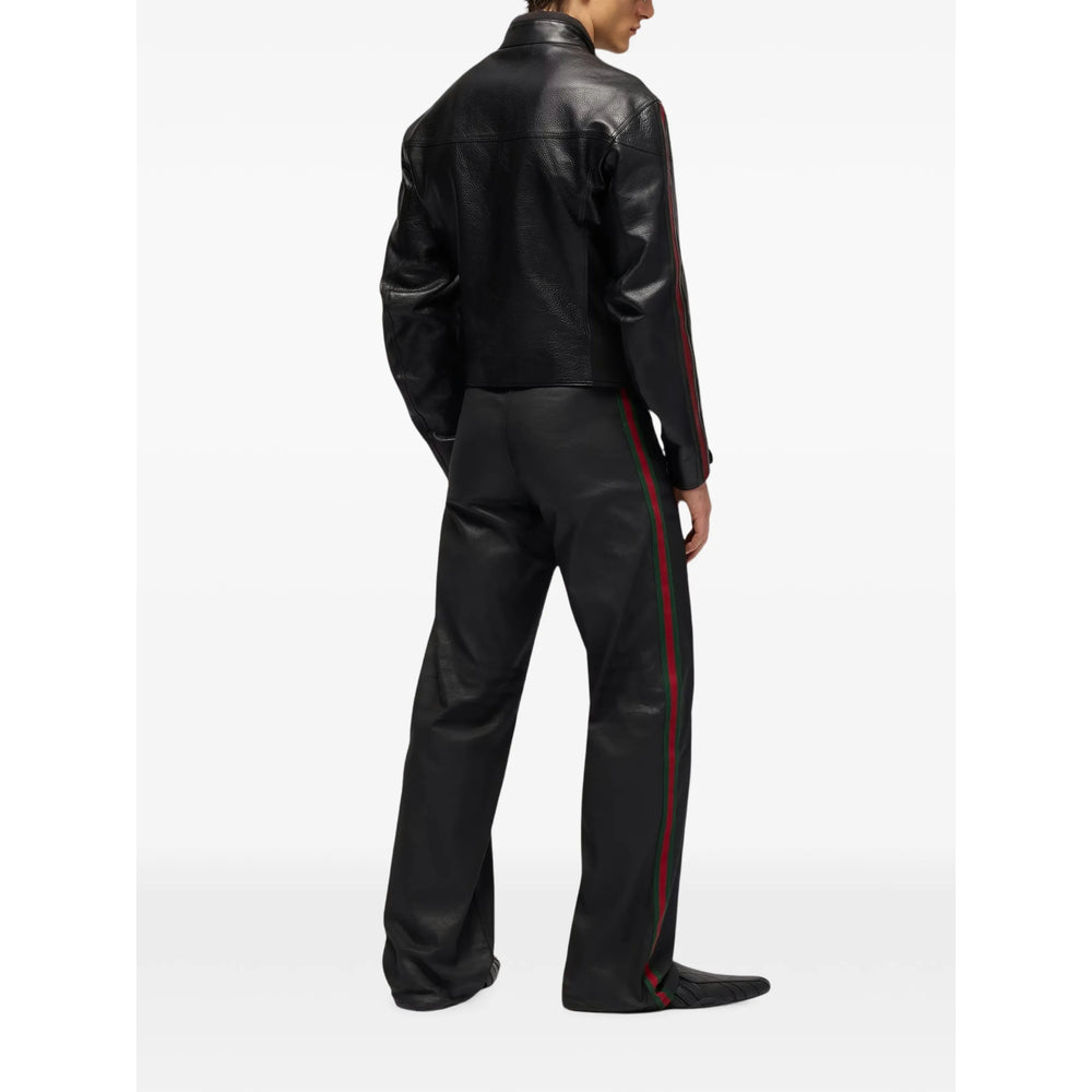 Gucci Black Trousers - Regular & Straight-Leg Trousers Men GUCCI