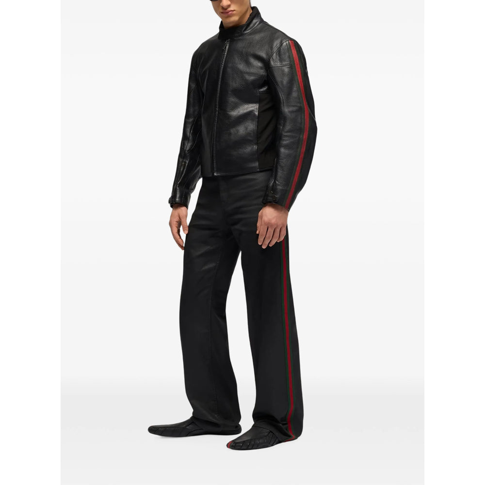 Gucci Black Trousers - Regular & Straight-Leg Trousers Men GUCCI