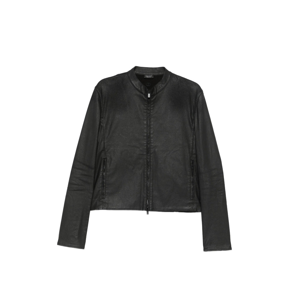 Gucci Black Jackets - Biker Jackets Men GUCCI