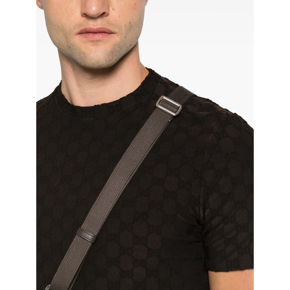 Gucci Brown T-Shirts & Vests - T-Shirts Men GUCCI