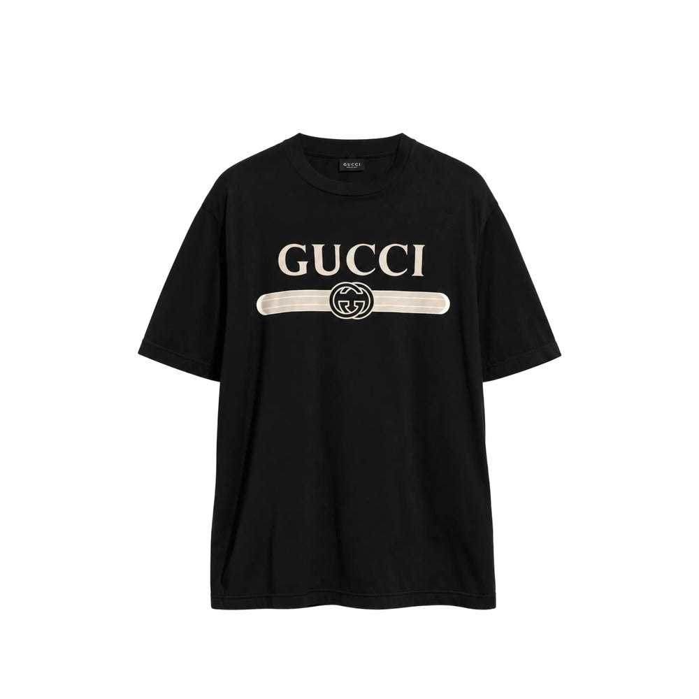 Gucci Black Polo Shirts Men GUCCI