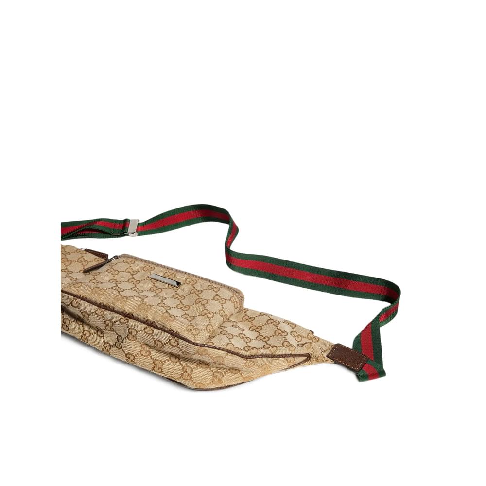 Gucci Neutrals Shoulder Bags Men GUCCI