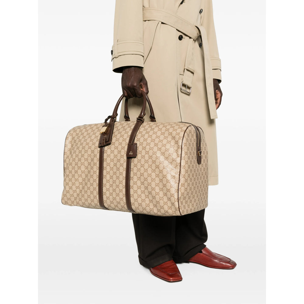 Gucci Neutrals Luggage & Holdalls Men GUCCI