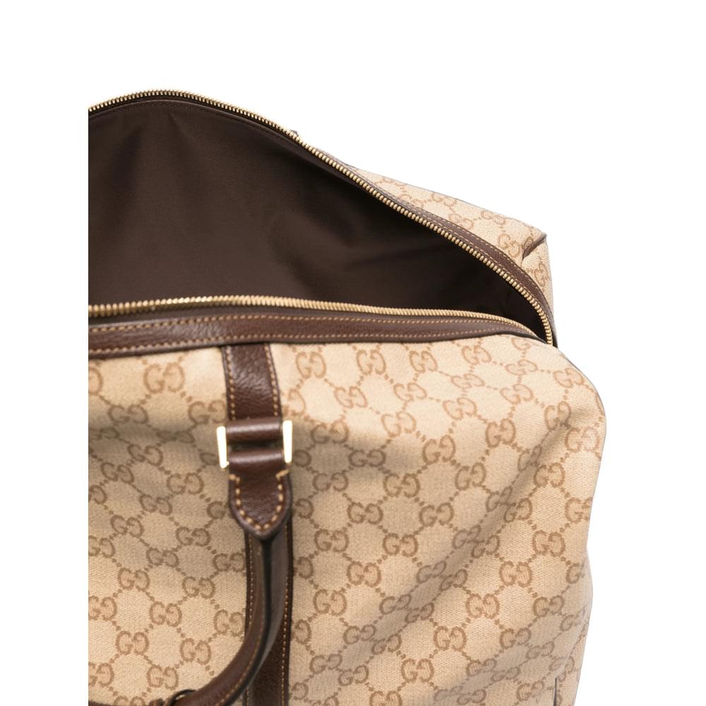 Gucci Neutrals Luggage & Holdalls Men GUCCI
