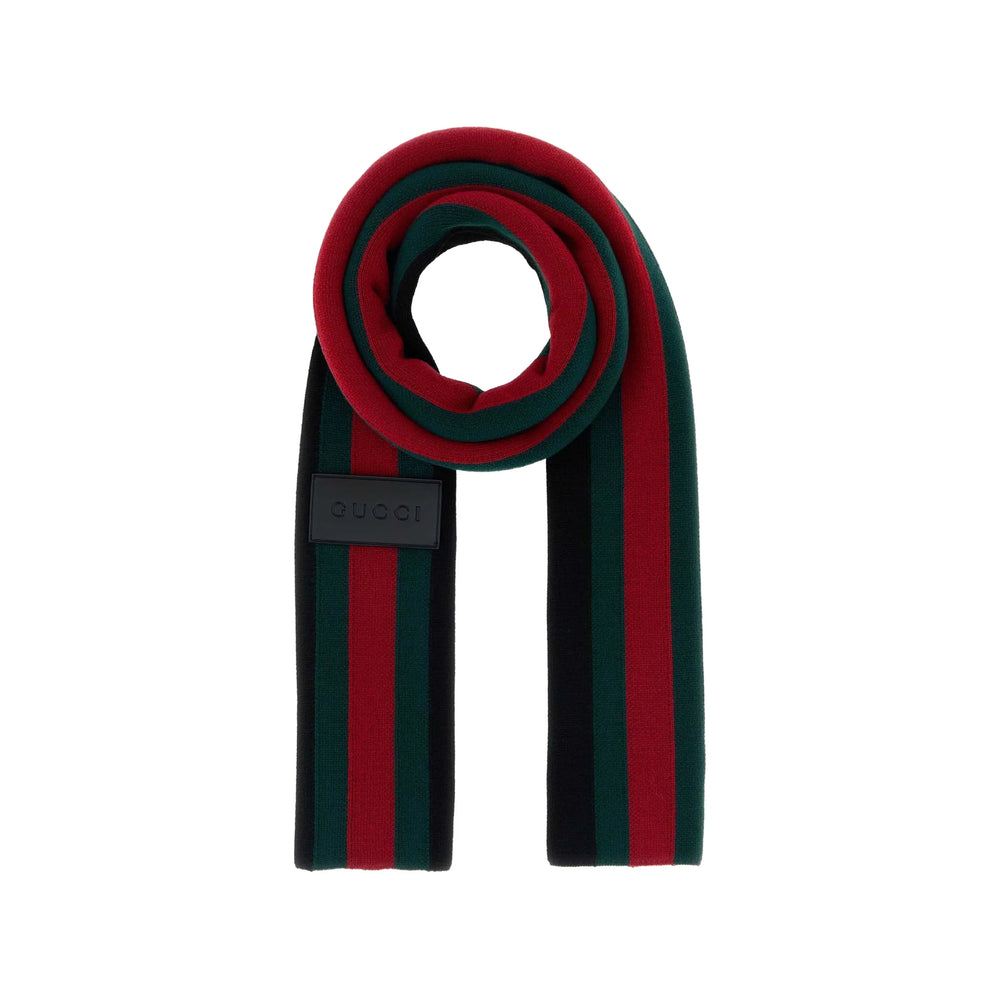 Gucci Black Scarves Men GUCCI