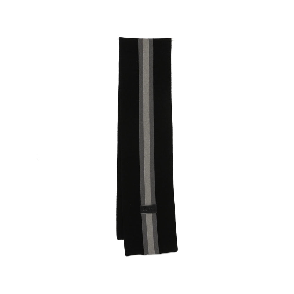 Gucci Black Scarves Men GUCCI