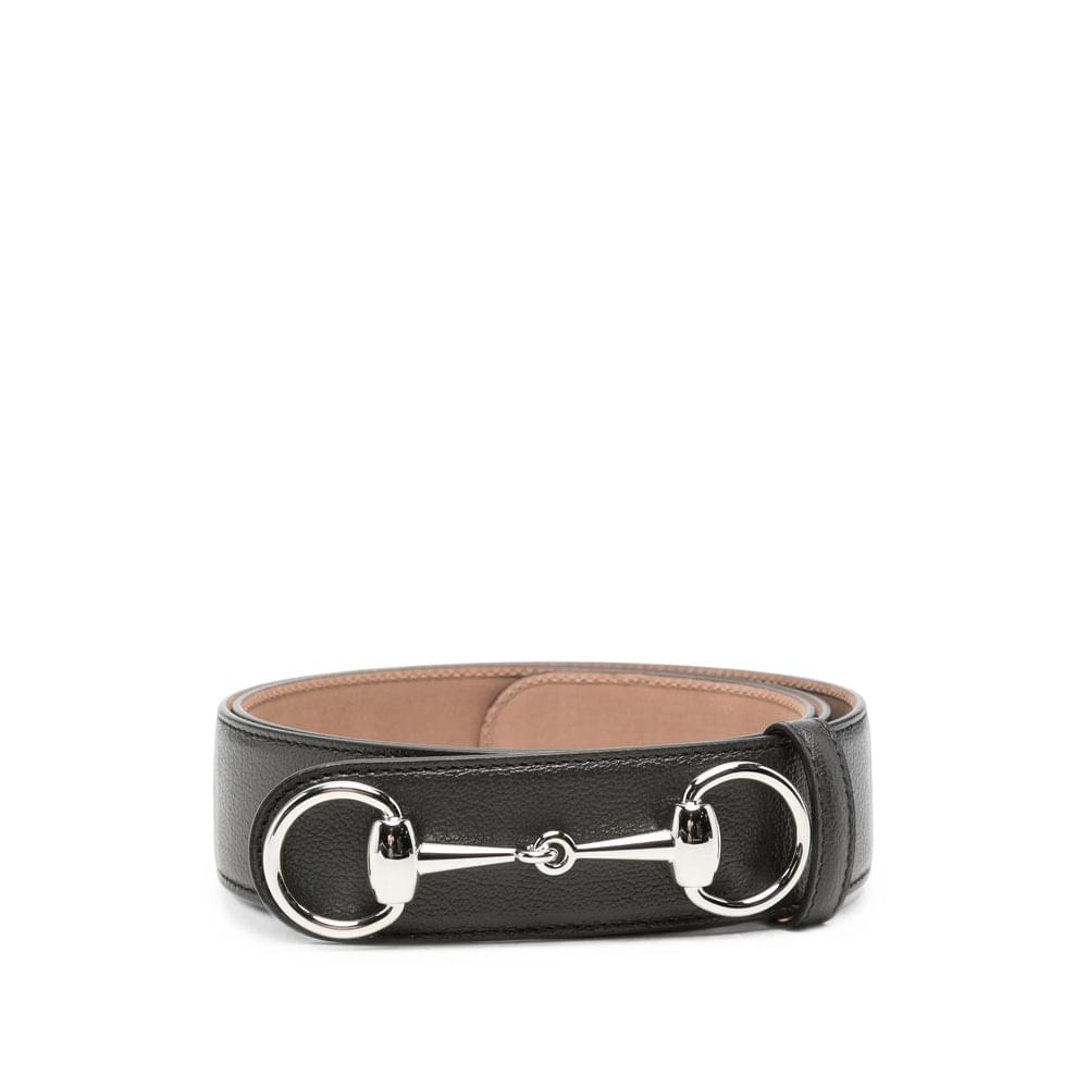 Gucci Black Belts Men GUCCI