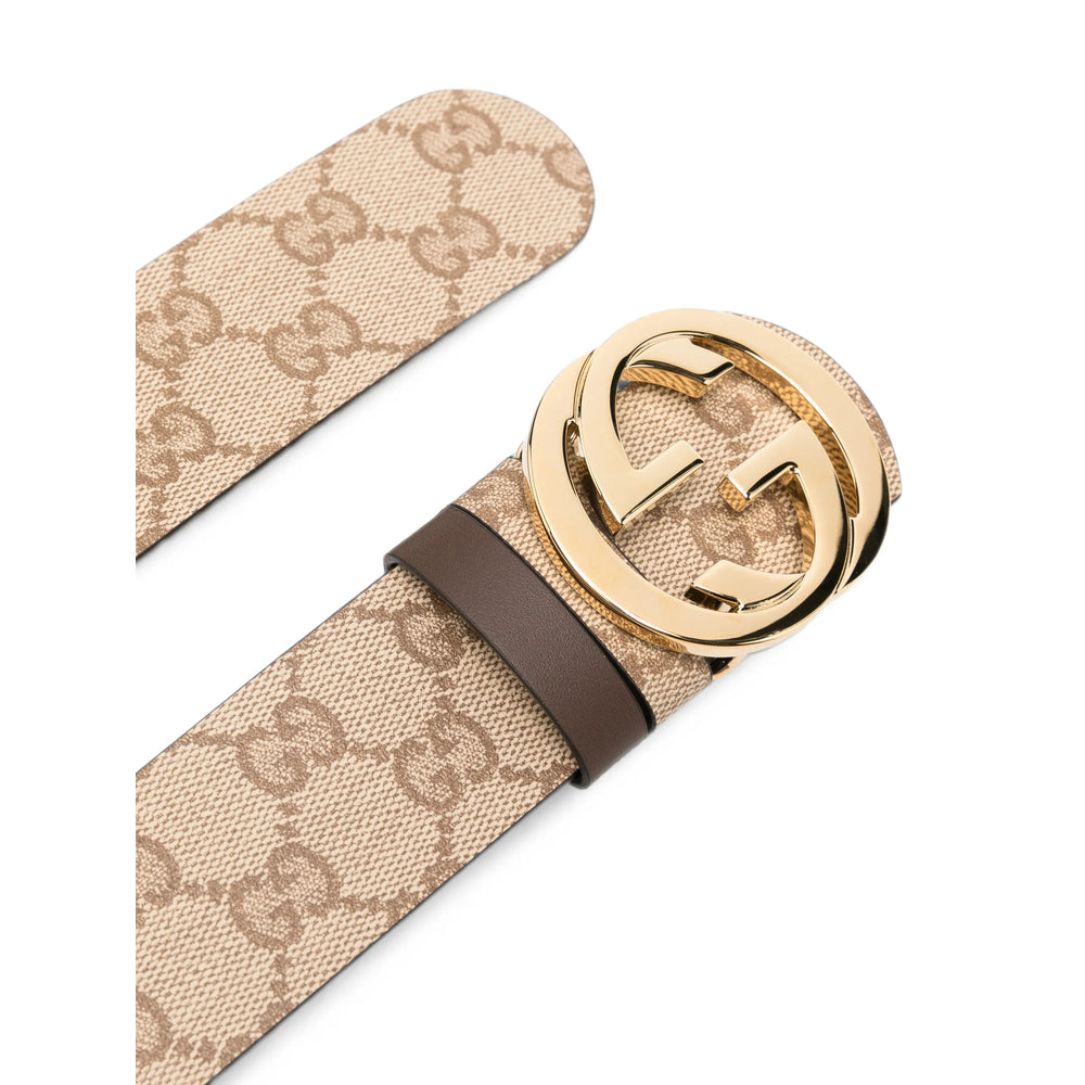 Gucci Neutrals Belts Men GUCCI