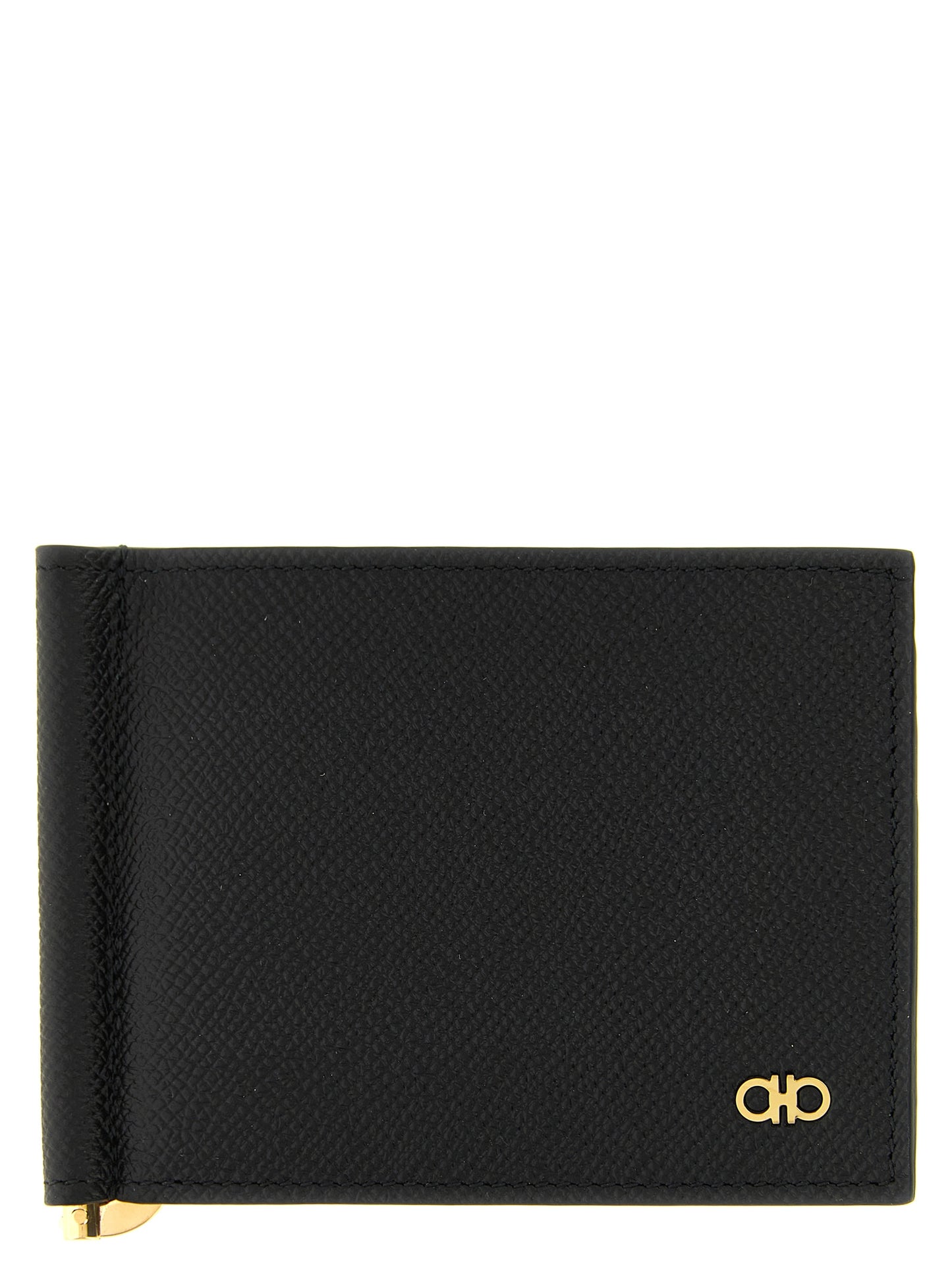 Ferragamo Men Gancini Wallet With Clip FERRAGAMO