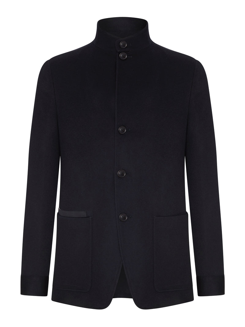 Zegna Men The Count Jacket In Cashmere Oasis ZEGNA