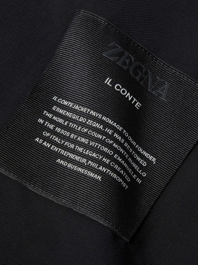 Zegna Men The Count Jacket In Cashmere Oasis ZEGNA